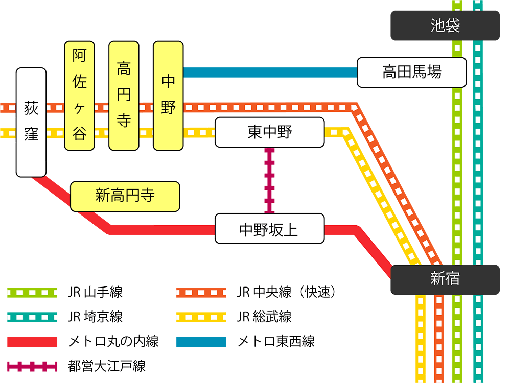 堀ノ内斎場の地図 アクセス 斎場 葬儀場ならいい葬儀