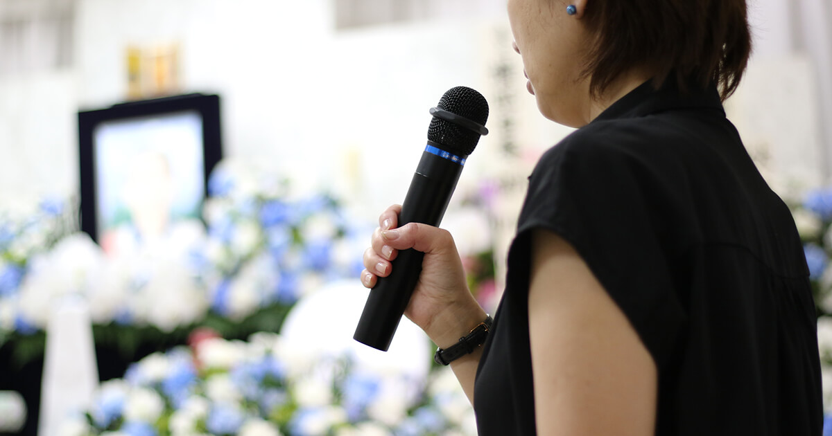 献杯の挨拶を正しい方法とは？挨拶の文例3つあり はじめてのお葬式ガイド